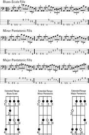 The real fun and challenge of playing a bass guitar is that the patterns of the chords and scales never change, no matter what musical key you're in. How To Create Fills For The Bass Guitar Dummies