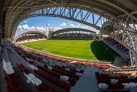 Arena nou construita este una superba si va putea gazdui 12 mii de oameni in tribune, iar jucatorii aradului sunt increzatori ca vor avea meci de meci galeria si. Stadionul Francisc Von Neuman Wikipedia