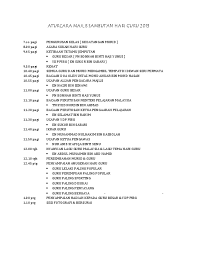 Pengetua dan barisan pentadbir sekolah mengetuai nyanyian lagu negaraku dan sabah tanah airku. Doc Aturcara Majlis Sambutan Hari Guru 2013 Muhammad Nulhakim Academia Edu