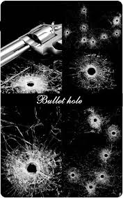 bullet hole in glass 1
