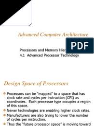 Advanced computer architecture advanced processor technology superscalar and vector processors memory hierarchy superscalar and Advanced Processor Superscalarclass Instruction Set Central Processing Unit