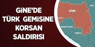 Batı afrika ülkesi gine açıklarında m/v mozart isimli bir türk gemisine korsan saldırısı yapıldı. Stvyimhbsna4im