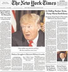 We thought to give you a helping hand so we designed these free editable newspaper templates for you to choose from. How North Korea News Played On Front Pages Around The World Columbia Journalism Review