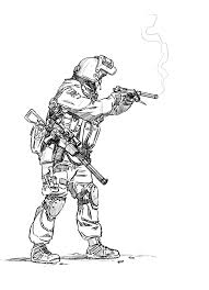 It S Been A While But Here S Something Russian As Promised A Spetsnaz 1157x1600 R Militaryporn Military Artwork Military Drawings Soldier Drawing