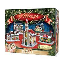 Maybe you would like to learn more about one of these? Wrebbit 3d The Christmas Village 3d Jigsaw Puzzle Walmart Com Walmart Com