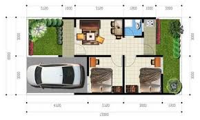 Sehingga tinggal menyesuaikan model rumah yang cocok dengan ukuran lahan yang. Denah Rumah Minimalis 2 Kamar Type 36 Untuk Satu Lantai Dan Dua Lantai Tagar Berita