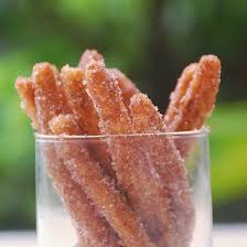 Homemade Churros Using Pancake Mix Krusteaz Pancake Mix Recipes Pancake Mix Uses Pancake Mix Recipes