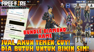 Apalagi kalau bukan game yang paling difavoritkan di indonesia yaitu free fire. Bantu Teman Jual Akun Ff Ini Untuk Dia Bikin Sim Cuy Harga Langsung Cekidot Free Fire Youtube