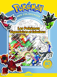 Télécharger et imprimer ces coloriages de légendaires . Mes Coloriages Pokemon Les Pokemons Legendaires Et Fabuleux French Edition The Pokemon Company 9782821207448 Amazon Com Books