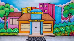 Menggambar dan mewarnai pemandangan alam sawah 2 dengan gradasi crayon drawing scenery youtube pemandangan drawing cara menggambar. Cara Menggambar Dan Mewarnai Rumah Sakit Menggambar Rumah Sakit Belajar Menggambar Untuk Pemula Youtube