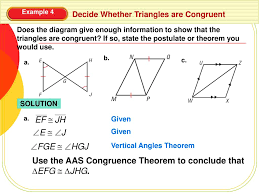 In the diagrams below, if ab = rp, bc = pq and ca = qr, then triangle abc is congruent to triangle rpq. Ppt 5 3 Proving Triangles Are Congruent Asa Aas Powerpoint Presentation Id 6590253