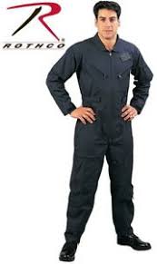 Details About Military Style Navy Blue Flight Suit Air Force Flight Coveralls Rothco 7503