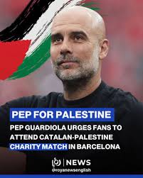 He's not only a football manager, 🇪🇦Pep Guardiola is a humanitarian; here  he was giving advice to🇩🇪 Pascal Groß, a Borussia Dortmund player, after  the game yesterday. 🥰👏