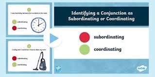 Joining two or more verbs the dog barked and chased me down the road. What Is A Coordinating Conjunction Teaching Resources