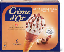 Creme D Or Cornet Stracciatella Migros