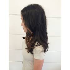 I felt the dark hair added like a toughness to my face also, which was really important. Dark Chocolate Brown Hair With Face Framing Caramel Highlights Love The Length Too Thebea Dark Chocolate Brown Hair Chocolate Brown Hair Balayage Hair Caramel