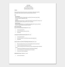 Your cv is your first impression, so if you want to stand out from the competition it needs to be strong. Web Developer Resume Template 15 Sample Resumes Word Pdf Format