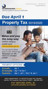 Use the rewards earned by paying. Tax Administration Jamaica Property Owners You Can Access Info About Your Property Tax Status Going Back 7 Years Using Our Online Property Tax Query Feature Log On To Taj S Website At