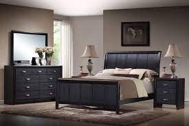 Our solid wood bedroom furniture sets are handcrafted in vermont and guaranteed to last a lifetime. Kima Black King 5 Piece Wooden Modern Bedroom Set Modern Bedroom Set Bedroom Sets Queen Bedroom Furniture