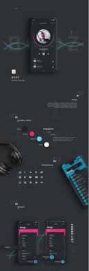 Booz Ios Music Player App On Behance App Interface Design App Design Layout App Design