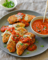 Easy Chicken Parmesan Recipe Once Upon A Chef Recipe Chicken Parmesan Recipes Easy Chicken Parmesan Parmesan Recipes
