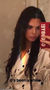 Kendall Jenner Showcases Her Long Hair Extensions On Social Media Long Hair Styles Kendall Jenner Hair Long Hair Extensions