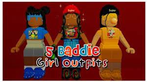 In this video, i'll be sharing a bunch of cute roblox avatar ideas! 5 Baddie Girl Roblox Outfits With Codes And Links Youtube