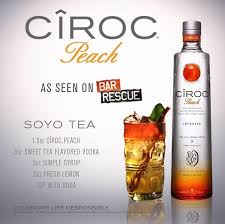 Black And Blue Drink Bar Rescue Ciroc Peach Cocktail As Seen On Bar Rescue Shut It Down Alcohol Drink Recipes Peach Drinks Ciroc Peach