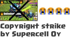 Copyright Strike By Supercell Oy On Coc Hack Re Uploaded Watch Full Video Youtube Makers of top mobile games such as clash of clans warns over a million forum users to change their password. youtube
