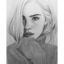 Drawing Hairstyles For Your Characters Beautiful Pencil Drawings Drawings Pinterest Pencil Portrait Clara lieu lithographic crayon on dura lar this drawing is.