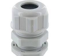 DOME CAP CABLE GLAND 1/2" NPT .39-.56" GRAY INCLUDES O-RING & LOCKNUT