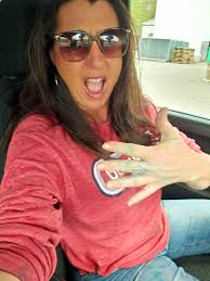 What is the substance coating my rock collection?