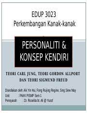 La muchacha era miembro de una adinerada familia. Tutorial 3 Org Personaliti Konsep Kendiri Pptx Edup 3023 Perkembangan Kanak Kanak Personaliti Konsep Kendiri T E O R I C A R L J U N G T E O R Course Hero