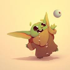 Baby Yoda Character Design Star Wars Art Illustration