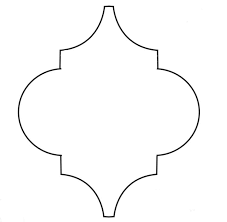 Tolles Einzel Ornament Fur Schablonenmalerei Wandschablonen Schablonen Schablonenmalerei