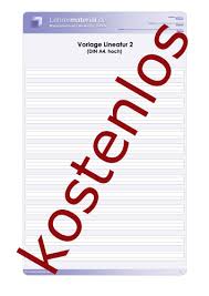 Klasse kostenlos als pdf herunterladen und ausdrucken. Kostenloses Arbeitsblatt Vorlage Lineatur 2 Din A4 Hoch Lehrermaterial De