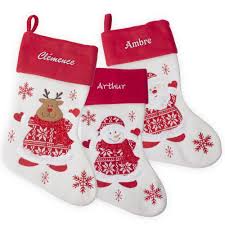Chaussette De Noel Effet Tricot Personnalisee Amikado La chaussette de noel est un objet emblématique de cette période. chaussette de noel feutrine et tricot personnalisee
