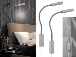 Kleine wandlampe von ernst palme 1960er wandlampen ikea. Fischer Honsel Led Leselampe 2er Set Wand Leuchten Bett Lampen Mit Stecker Dimmbar Per Gestensteuerung Bettleuchten Zum Anschrauben Nachttischlampen Fur Die Wand Online Kaufen Otto