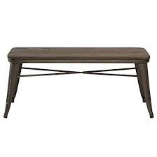 From cocktail bars to coffee shops, the btexpert industrial 30 in. Floor Protectors For Indoor Outdoor Patio Garden Bench Metal Backrest Industrial Dining Bench 2 Person Mid Century Rustic Vintage Style Distressed Dining Table Bench With Wooden Seat Panel Legs Table Benches Home
