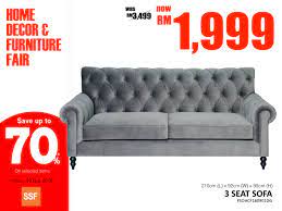 Be ready to rock the party. Ssf Home Decor Furniture Fair 70 Off On Selected Items Plus Rm20 Voucher Awaits You Johor Now