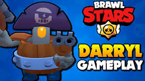 Brawl stars darryl'in içinde ne var? Darryl Gameplay Super Rare Brawler Tips Brawl Stars Youtube