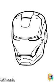 Casco De Iron Man Casco De Iron Man Iron Man Para Colorear Casco Iron Man