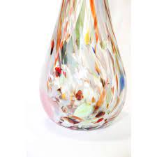 Handblown Murano Art Glass Vase Organic