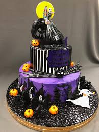 Egg free cake box provides every celebration cakes with 140+ stores nationwide, there's an egg free cake box close to every door step for birthday cake and personalised cakes. The Nightmare Before Christmas Theme 1st Birthday Cake Skazka Desserts Bakery Nj Custom Birthday Cakes Cupcakes Shop
