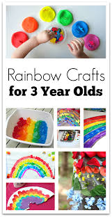 Rainbow Crafts For 3 Year Olds No Time For Flash Cards Crafts For 3 Year Olds Toddler Arts And Crafts Rainbow Crafts