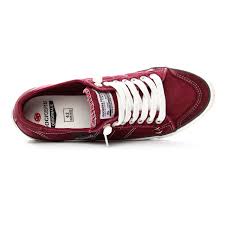 Dockers par gerli homme classique chaussures basses à lacets club 115702 noir. Dockers 3ost027 Rouge Tennis Bordeaux Printemps Ete Chez Trois Par 3