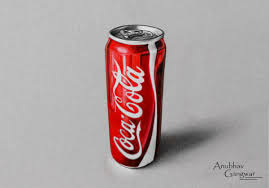 Drawing a pop art theme. How To Draw 3d Can Of Coke With Pencils Cute766