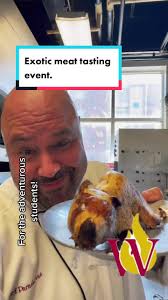 Culinary Student with High Pitched Voice over