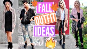 FALL OUTFIT IDEAS *AFFORDABLE* | NEW Fashion Trends Lookbook 2016
