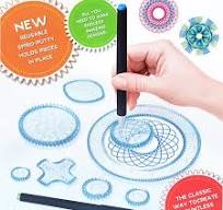 22pcs Spirograph Spiral Art Drawing Kit The Classic Way to Make Countless  Amazing Designs For Kids Drawing Rulers Toys Set - AliExpress